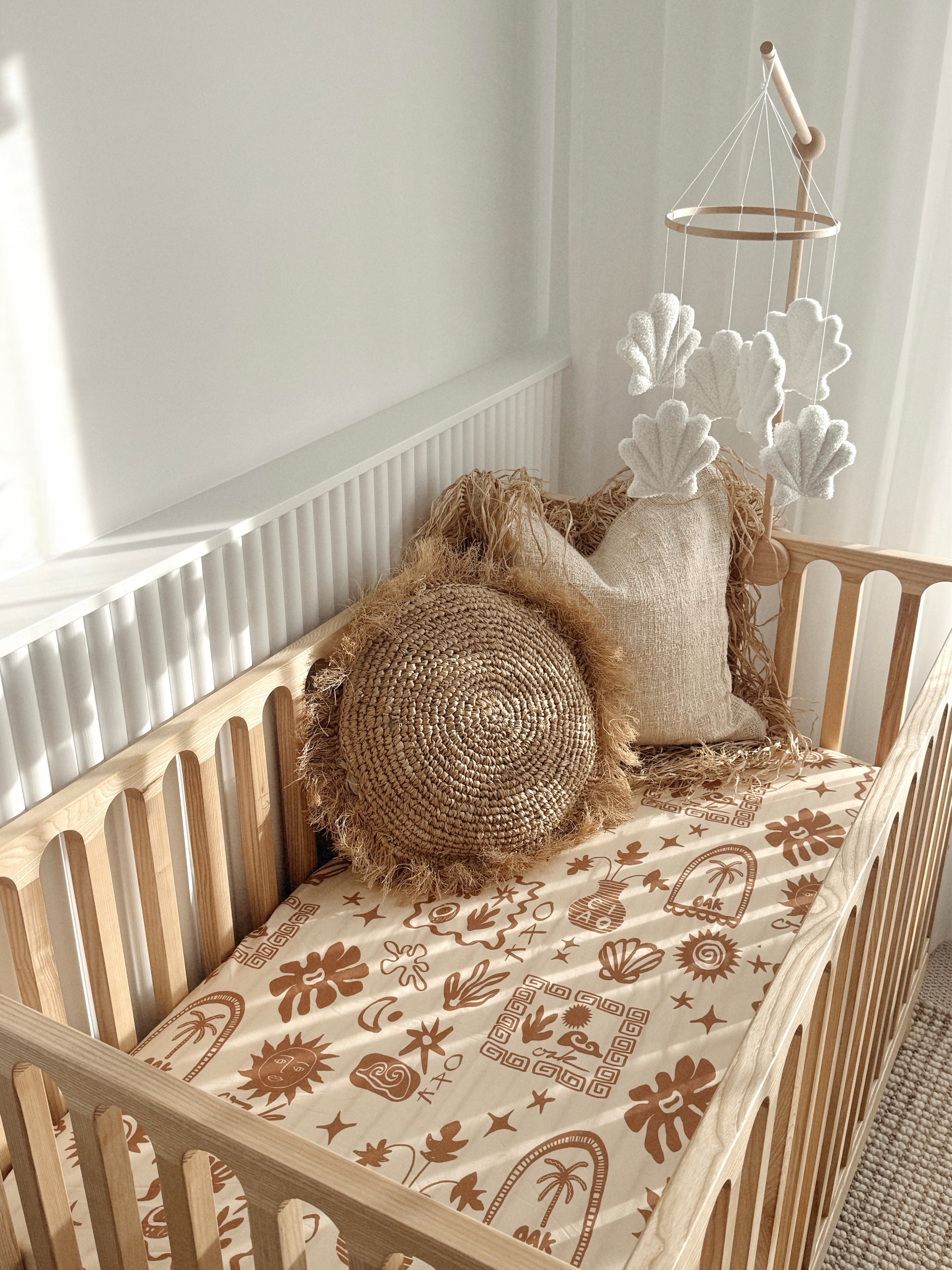 Hanna | Linen Raffia Cushion