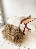 Mya | Raffia Fringe Throw