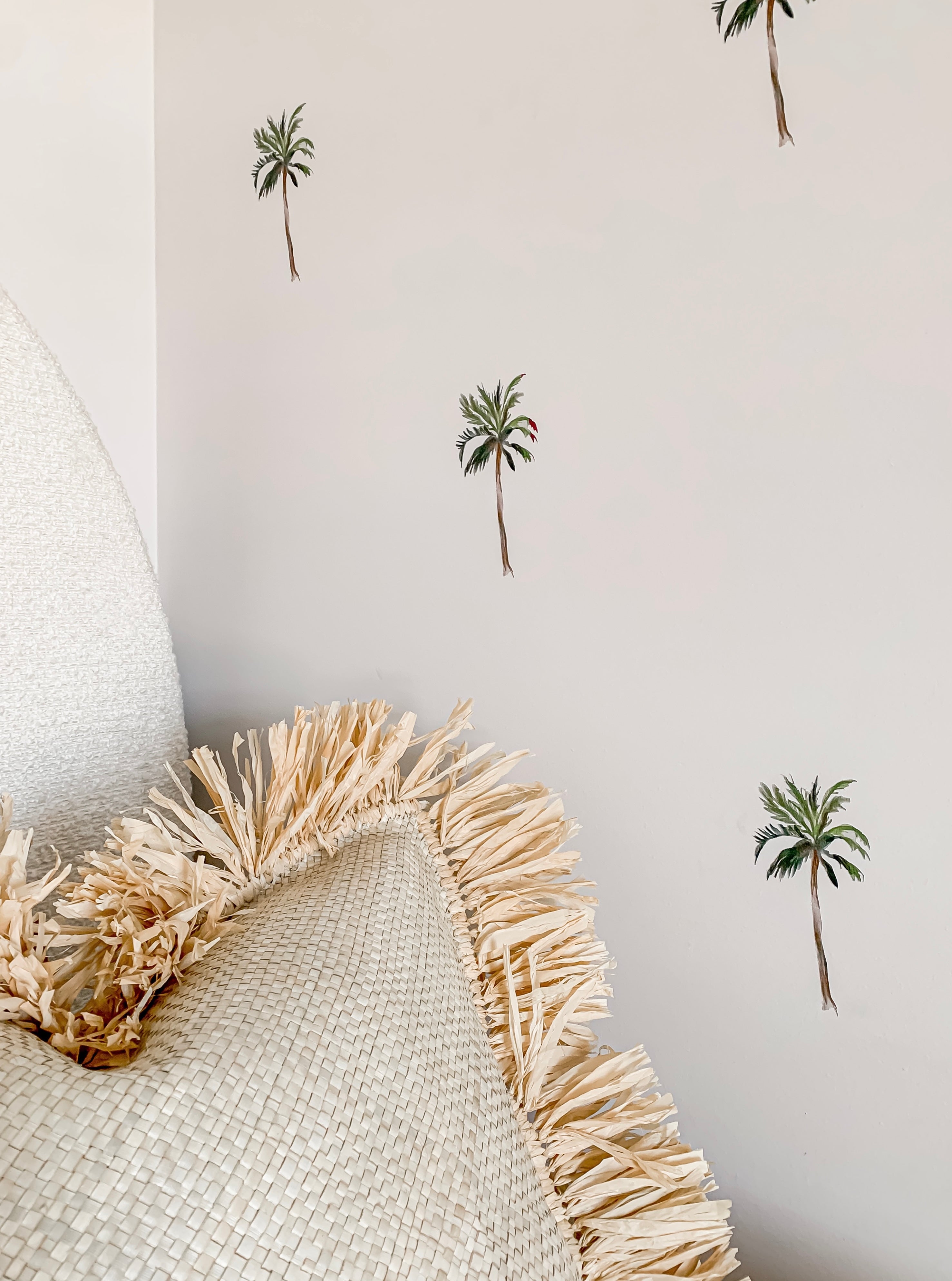 Zali | Raffia cushion