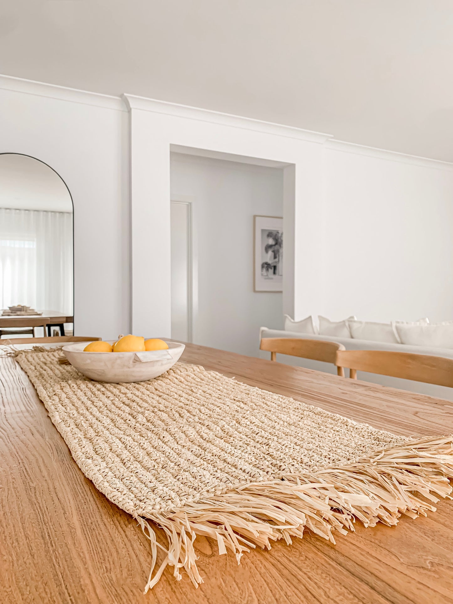 Isla | Raffia Table Runner